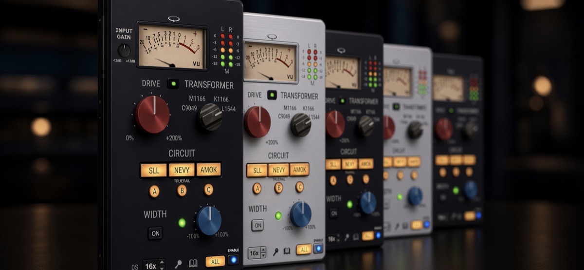 Sphinx Channel product line in a row